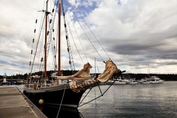 Dockside at Friday Harbor, WA